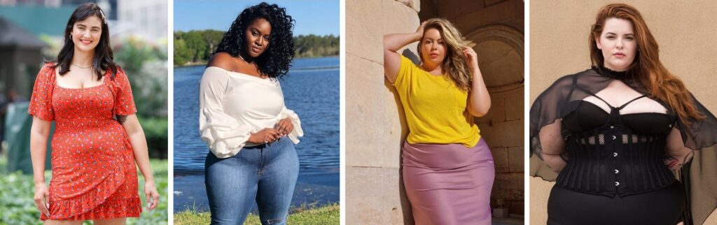 Plus Size Modeling Examples
